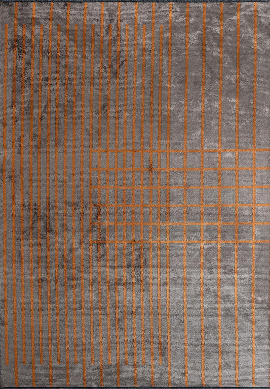 Tepih PLAID DARK GREY, 240 x 300 cm
