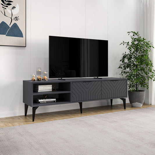 TV komoda niska Regina - antracit