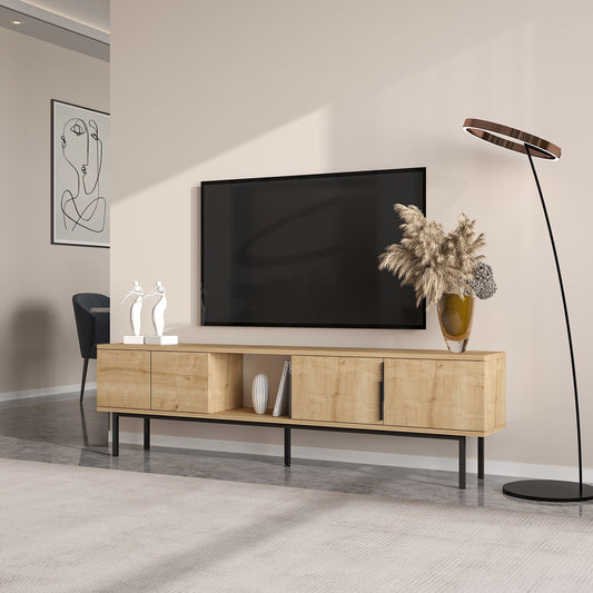 TV komoda niska Ramsey - hrast safir