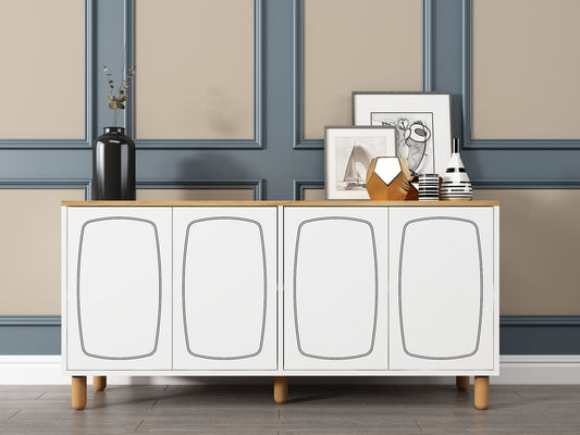Konzola 541, Safirni hrast, bijela