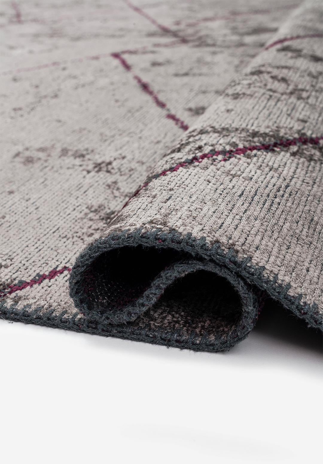 Tepih SPIDER DARK DAMSON, 240 x 340 cm