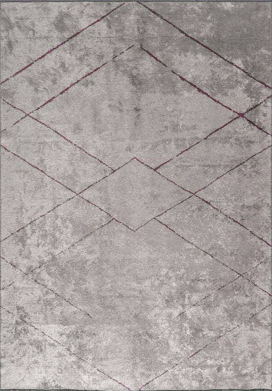 Tepih SPIDER DARK DAMSON, 200 x 300 cm