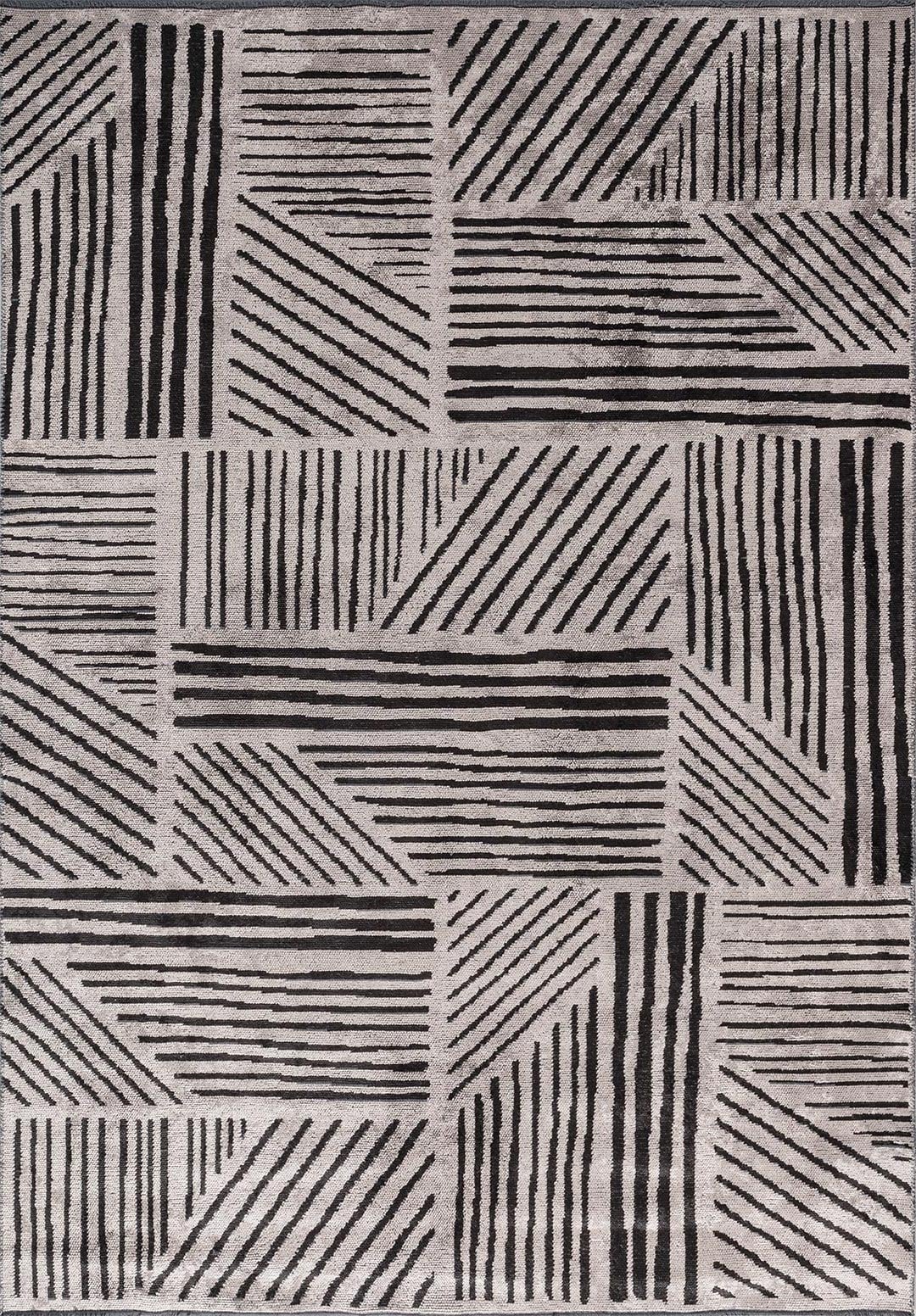 Tepih FIELD BLACK, 240 x 300 cm