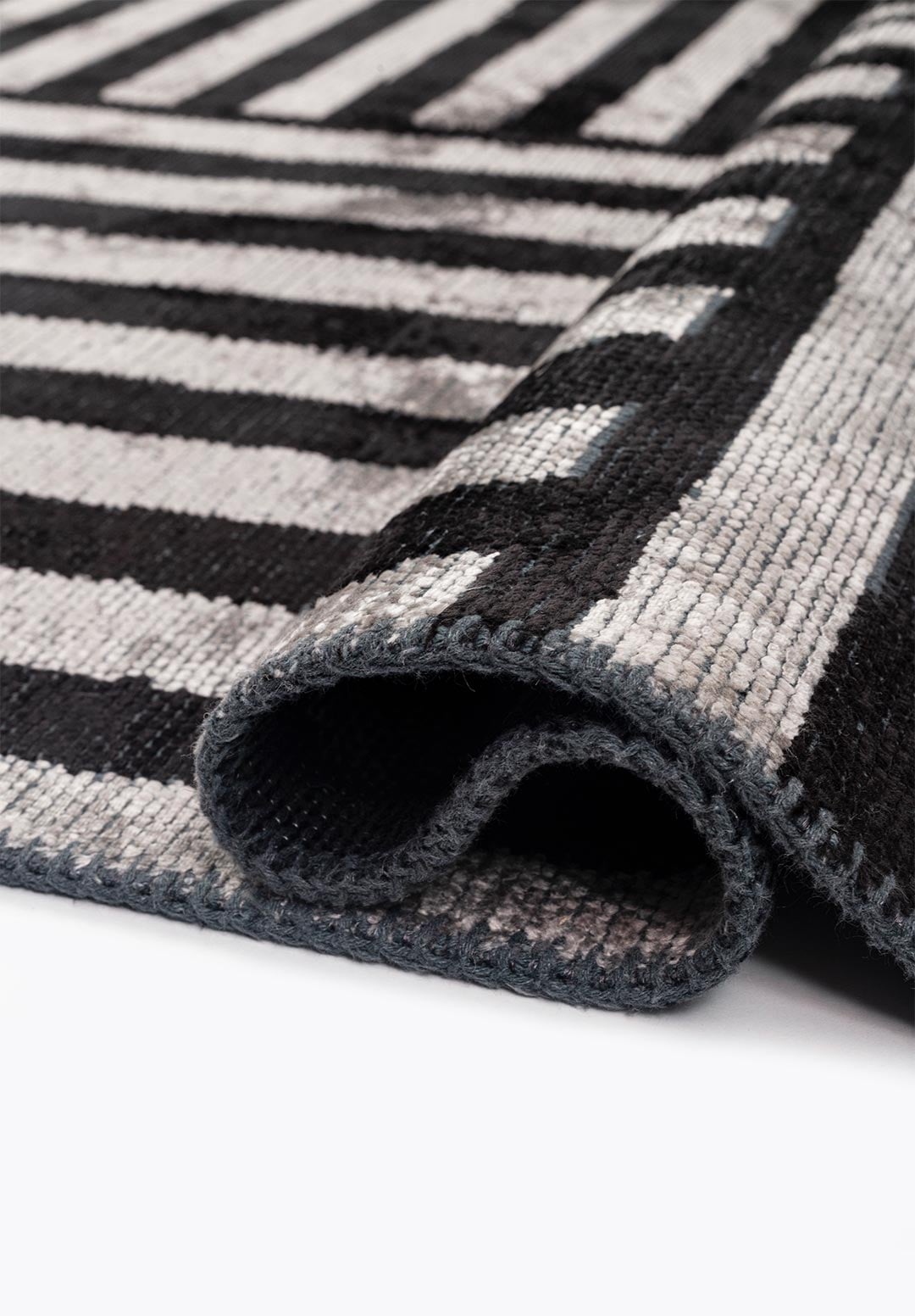 Tepih CHECK BLACK, 240 x 340 cm