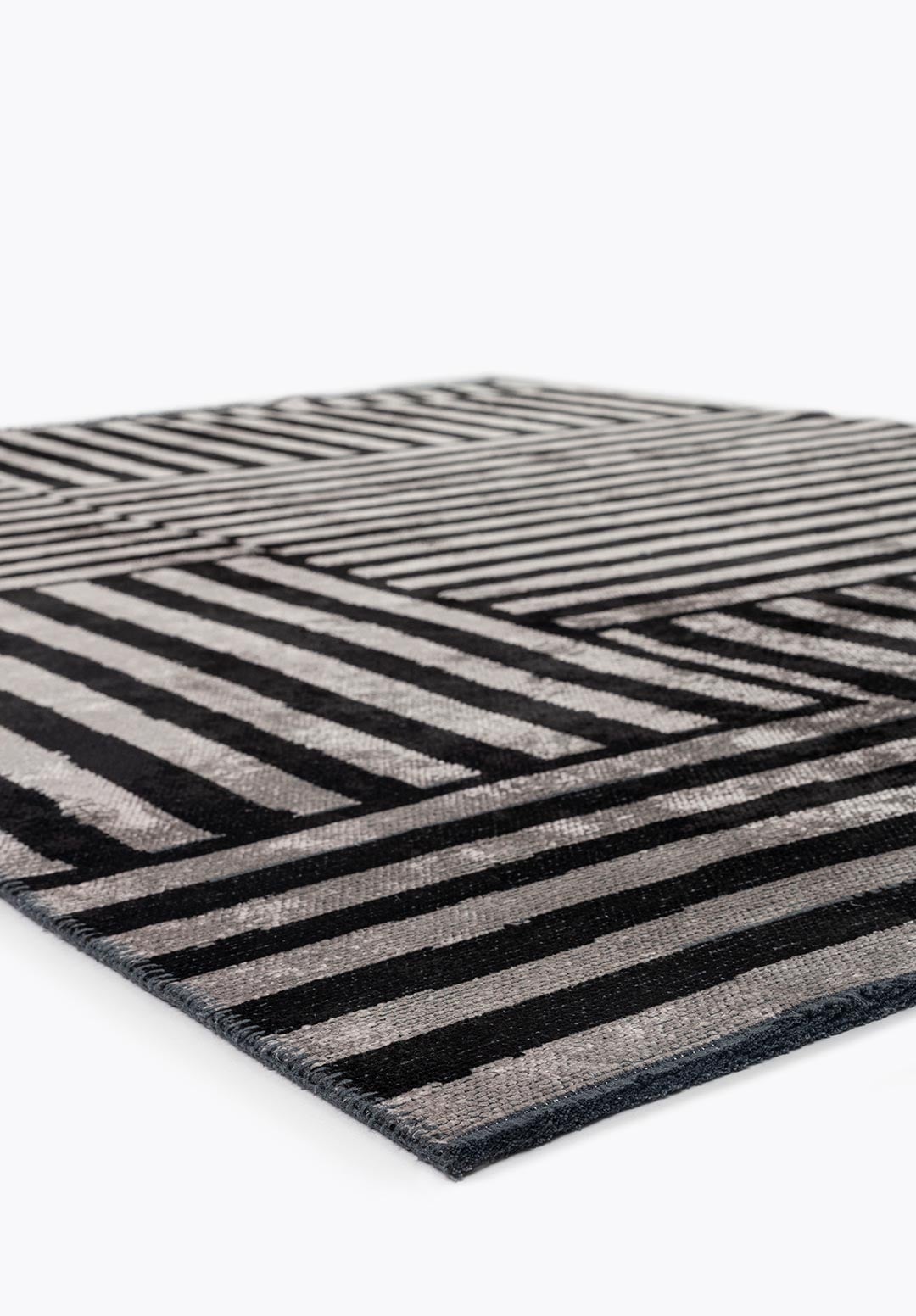 Tepih CHECK BLACK, 240 x 300 cm
