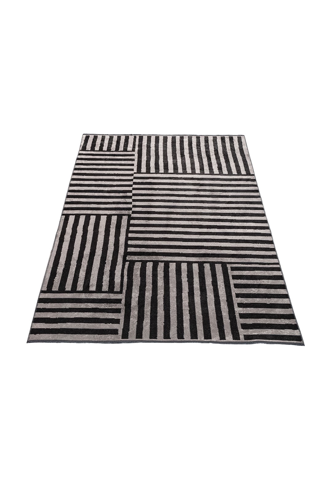 Tepih CHECK BLACK, 200 x 300 cm