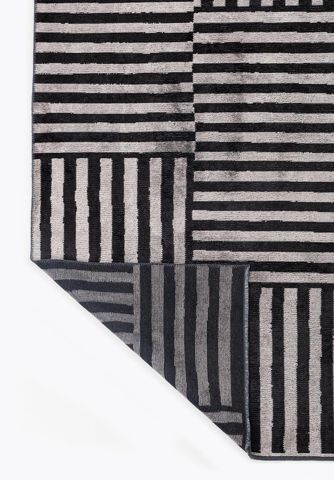 Tepih CHECK BLACK, 240 x 340 cm