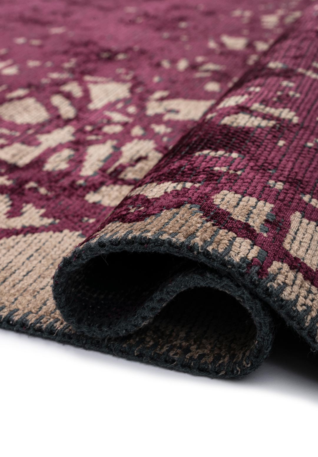 Tepih TANGLE DARK DAMSON, 200 x 250 cm