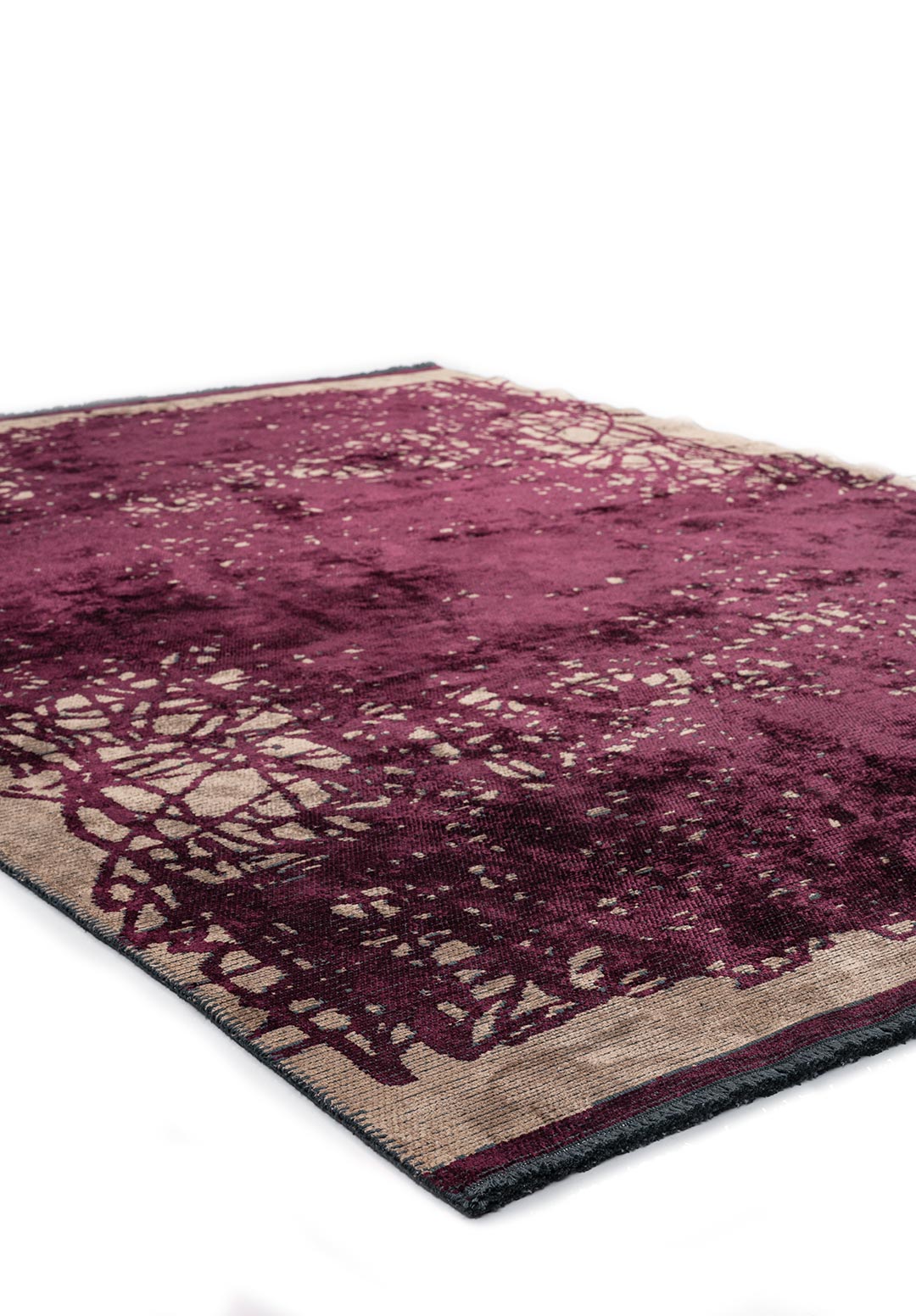 Tepih TANGLE DARK DAMSON, 200 x 250 cm