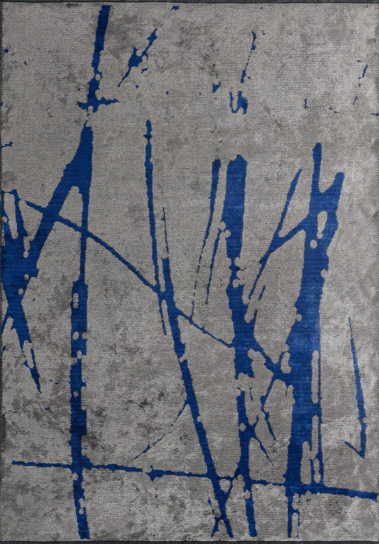Tepih SKETCH SAX BLUE, 200 x 300 cm