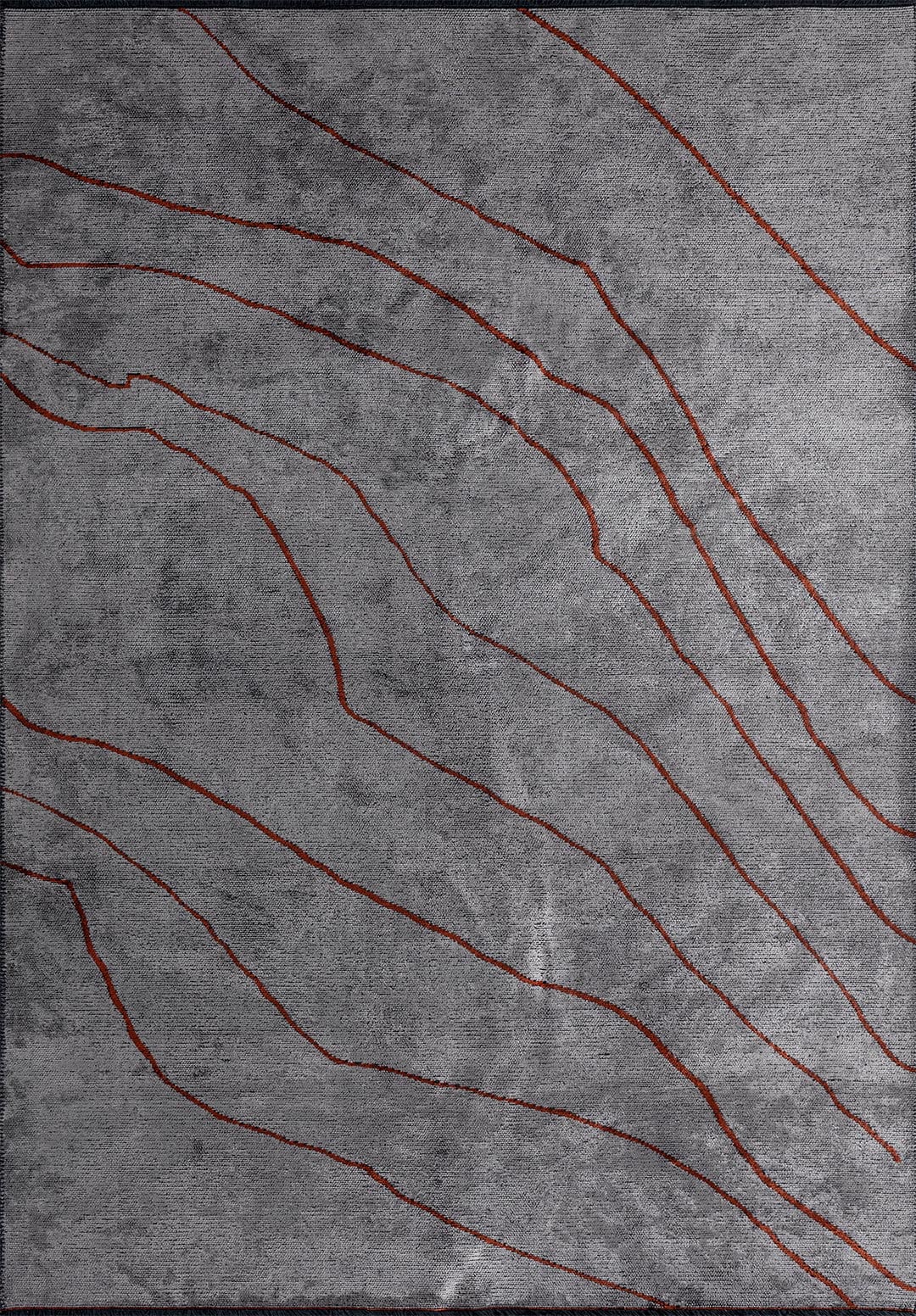 Tepih CURVE LIGHT GREY, 240 x 340 cm