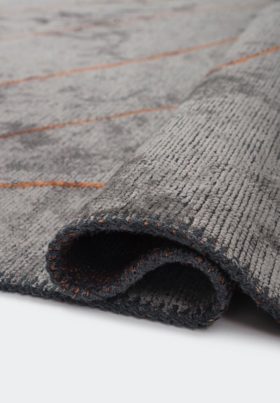 Tepih CURVE GREY, 200 x 250 cm