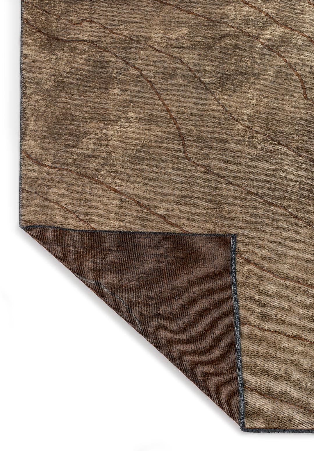 Tepih CURVE LIGHT BROWN, 200 x 250 cm
