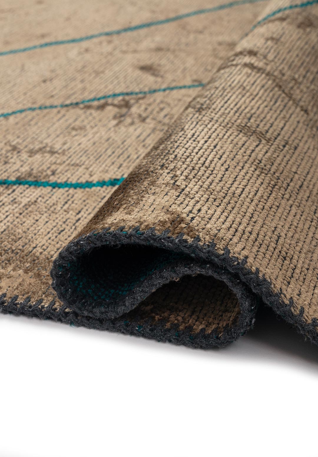 Tepih CURVE LIGHT BROWN, 200 x 250 cm