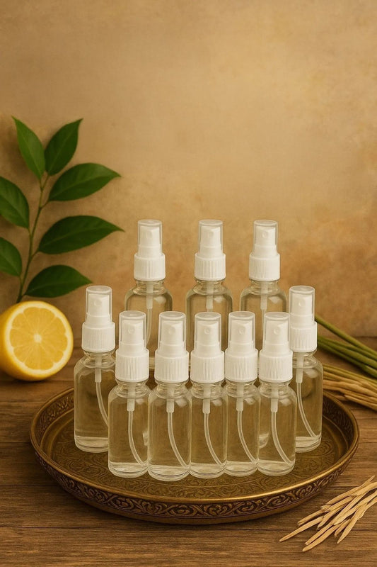 Set Staklenih Boca (10 Komada) 661, Prozirna
