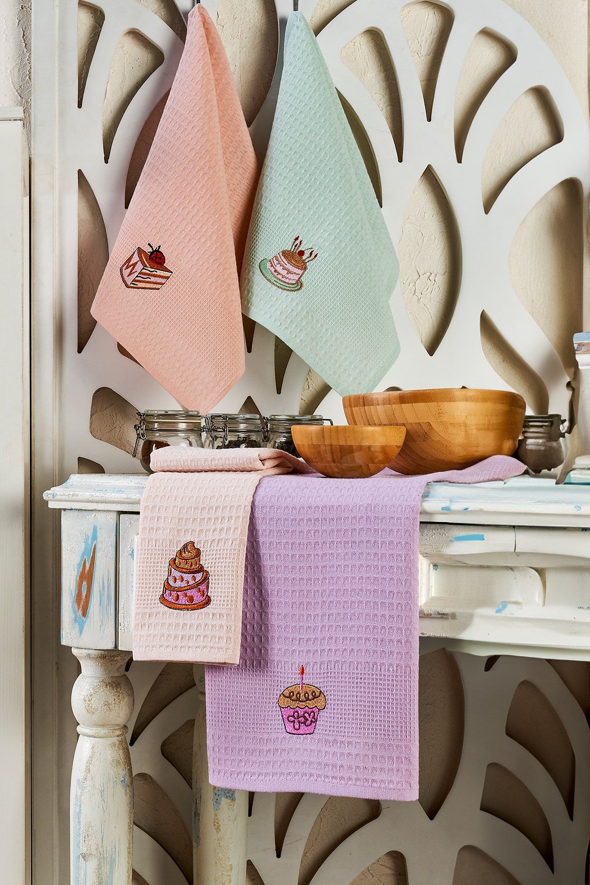 Set kuhinjskih ručnika (6 komada) Torta