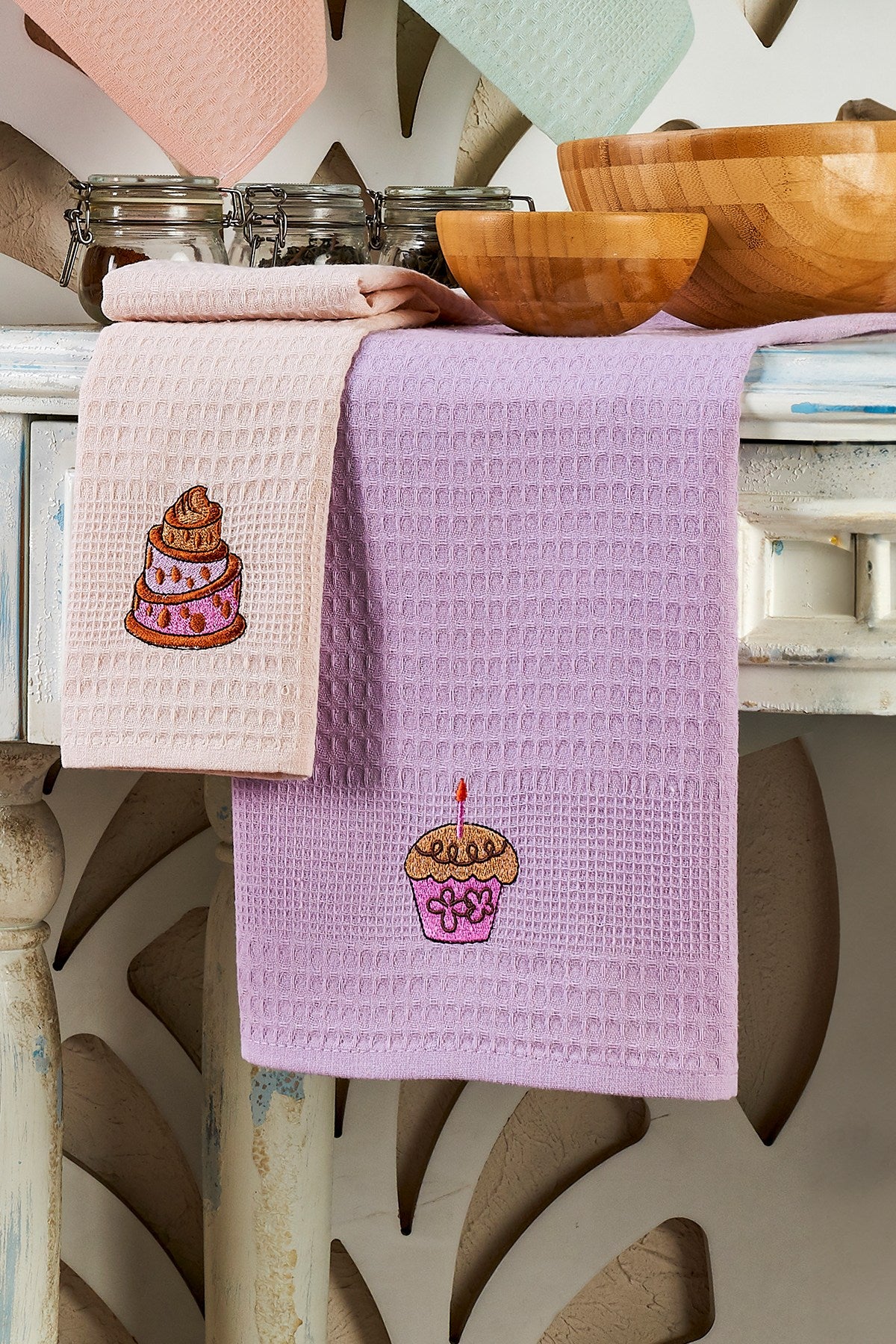 Set kuhinjskih ručnika (6 komada) Torta