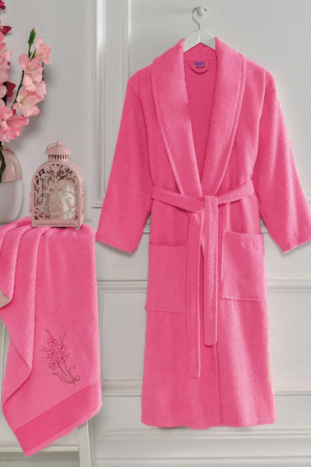Set ogrtačaa Cora - Fuchsia