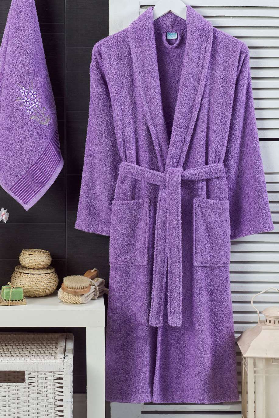 Set ogrtača Cora - Lavanda