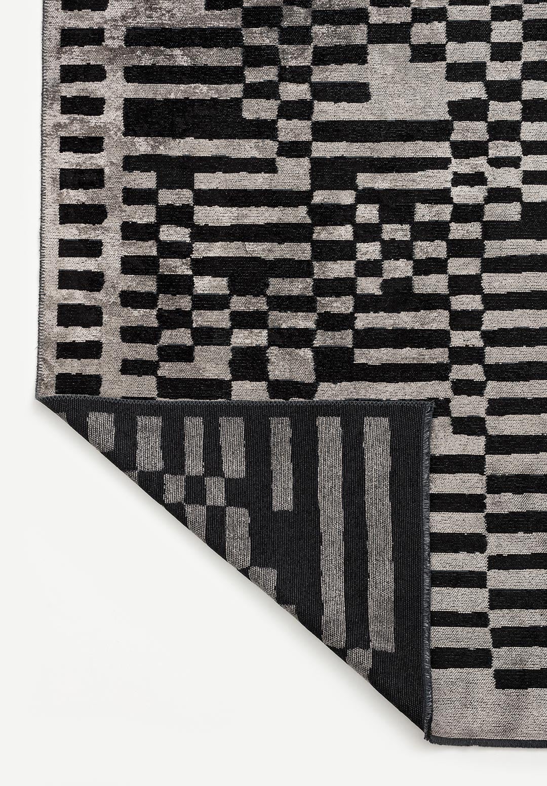 Tepih DOMINO BLACK, 240 x 340 cm