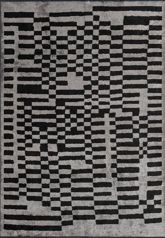 Tepih DOMINO BLACK, 200 x 250 cm