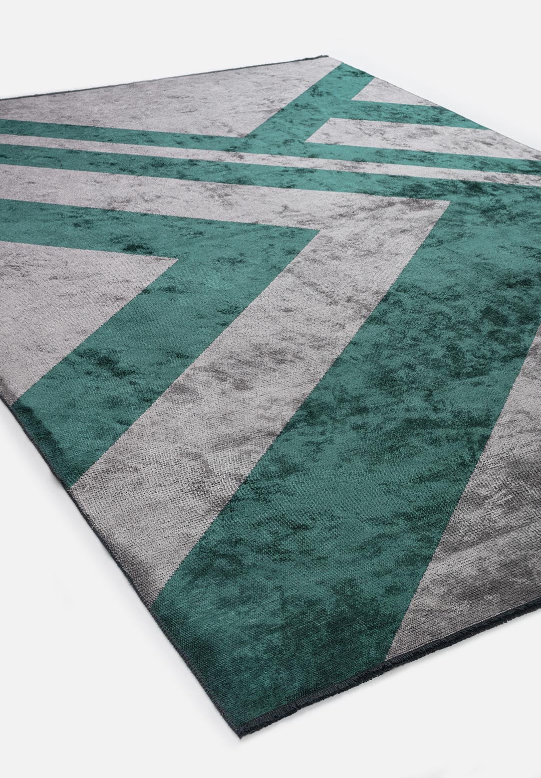 Tepih CORNER DARK GREEN, 240 x 340 cm