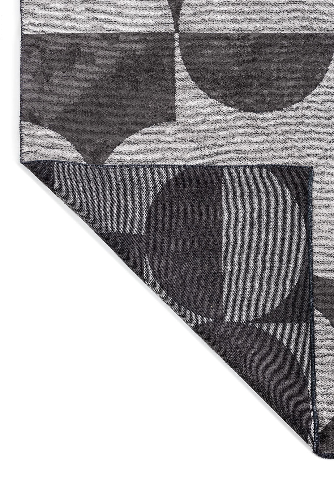 Tepih CIRCLE CHARCOAL, 240 x 340 cm