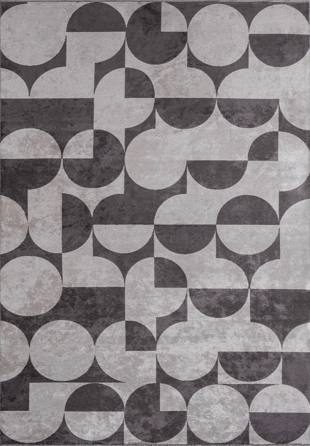 Tepih CIRCLE CHARCOAL, 200 x 250 cm
