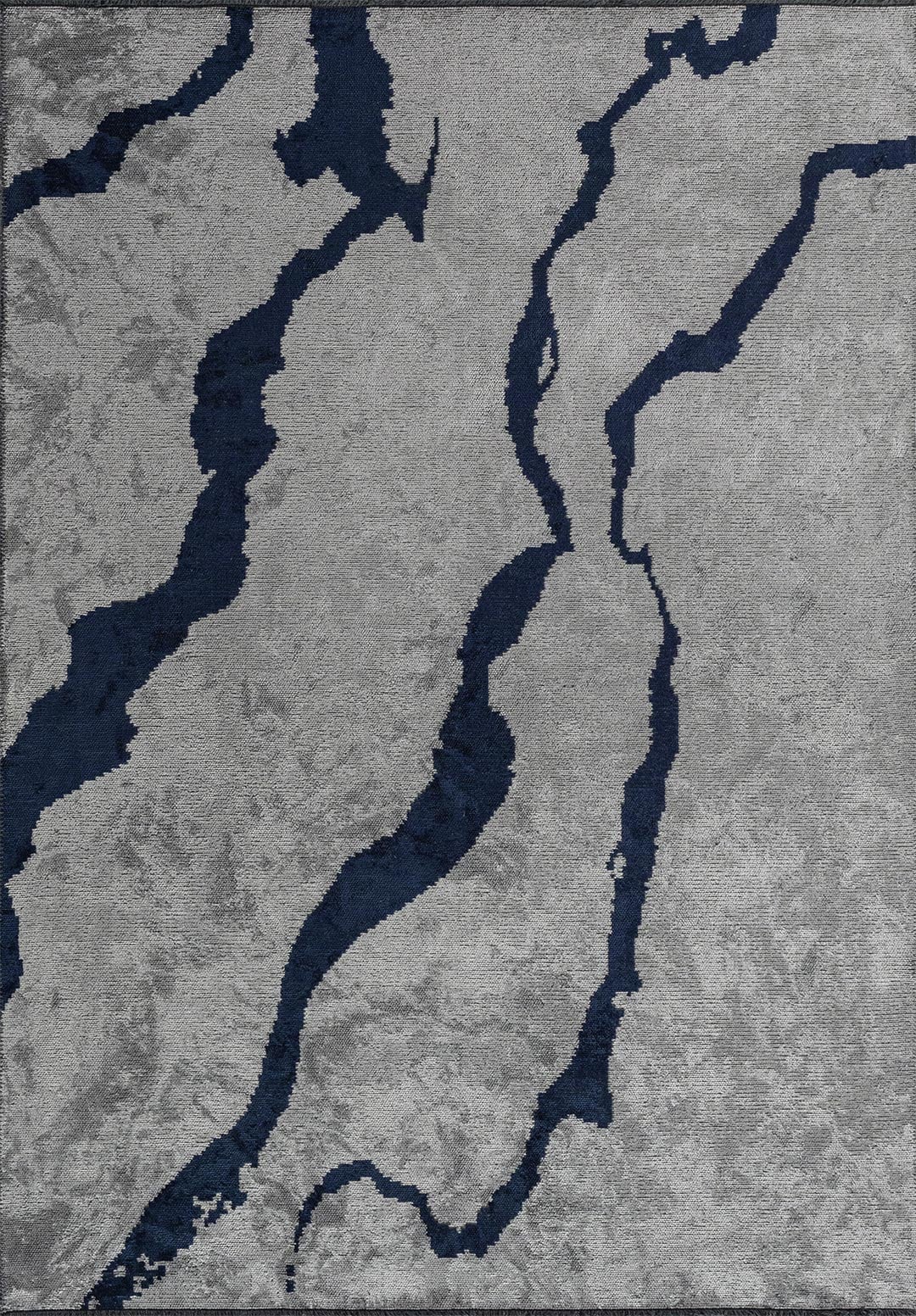 Tepih AURA DARK NAVY, 200 x 250 cm