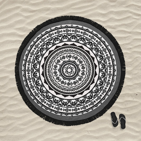 Ručnik za plažu Siyah Mandala
