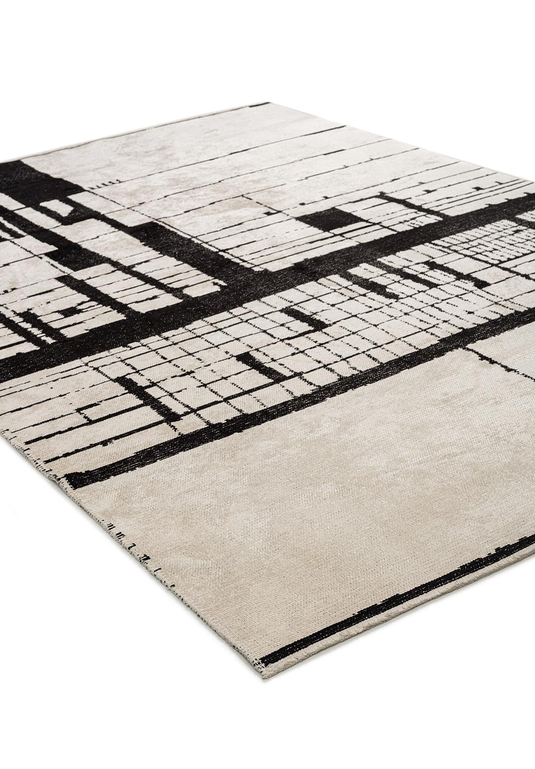Tepih PEEL BLACK, 200 x 250 cm