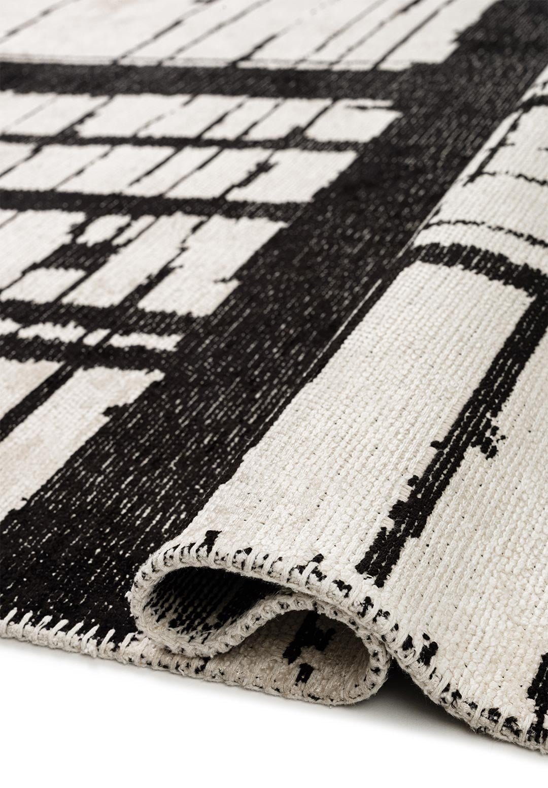 Tepih PEEL BLACK, 240 x 340 cm