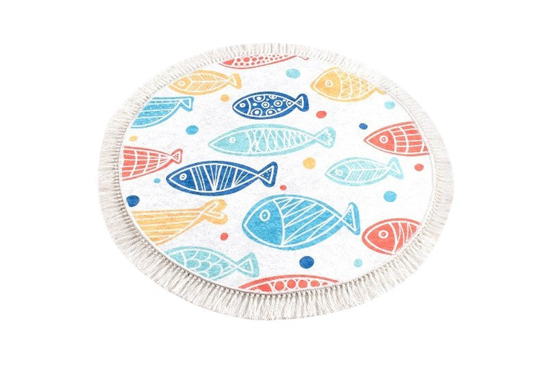Kupaonski tepih, Fish DJT - Colourful (100)