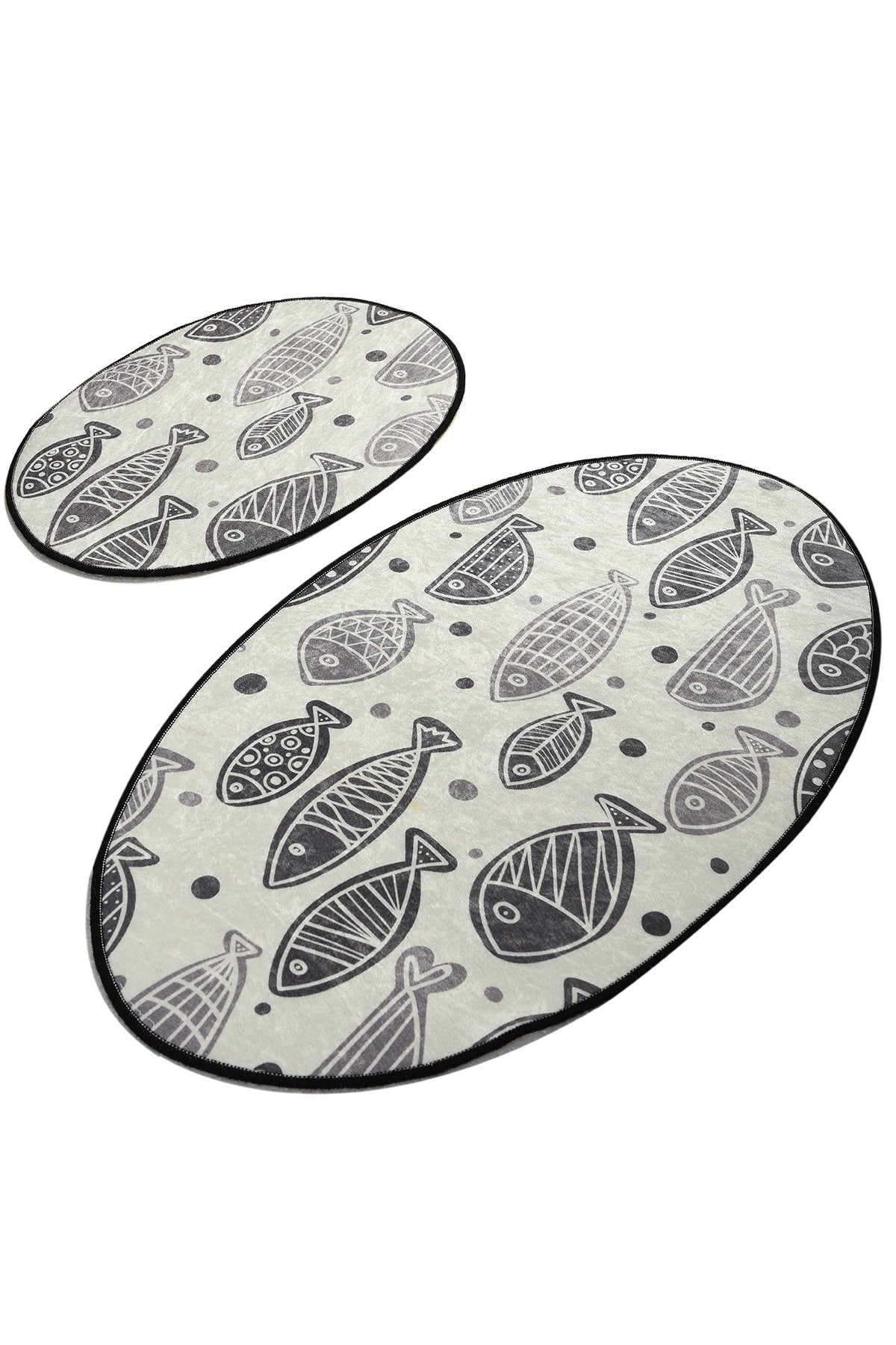 Set kupaonskih prostirki (2 komada) Fish Djt