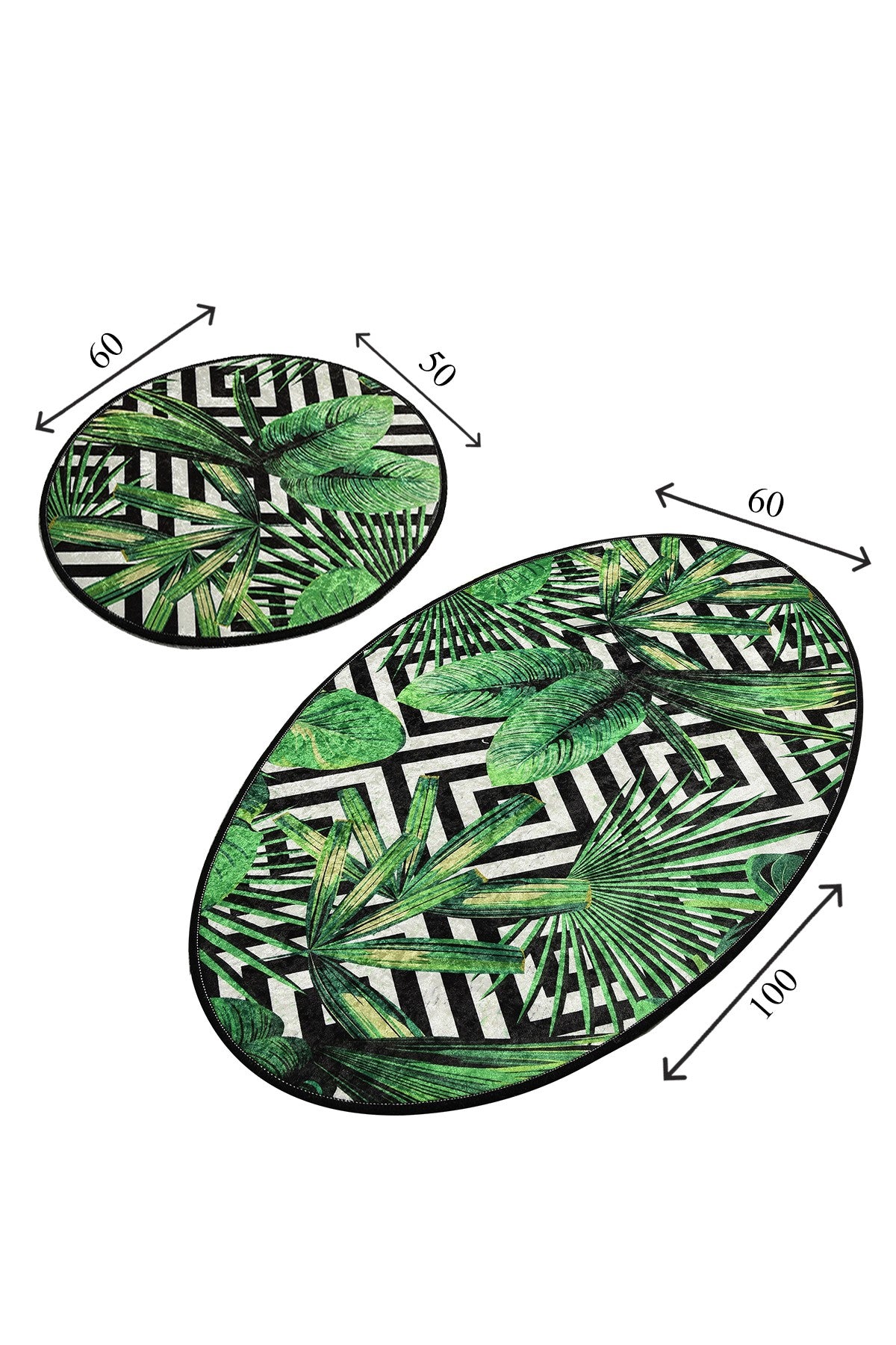 Kupaonski set  tepiha TROPIC 2 komada, Tropic DJT