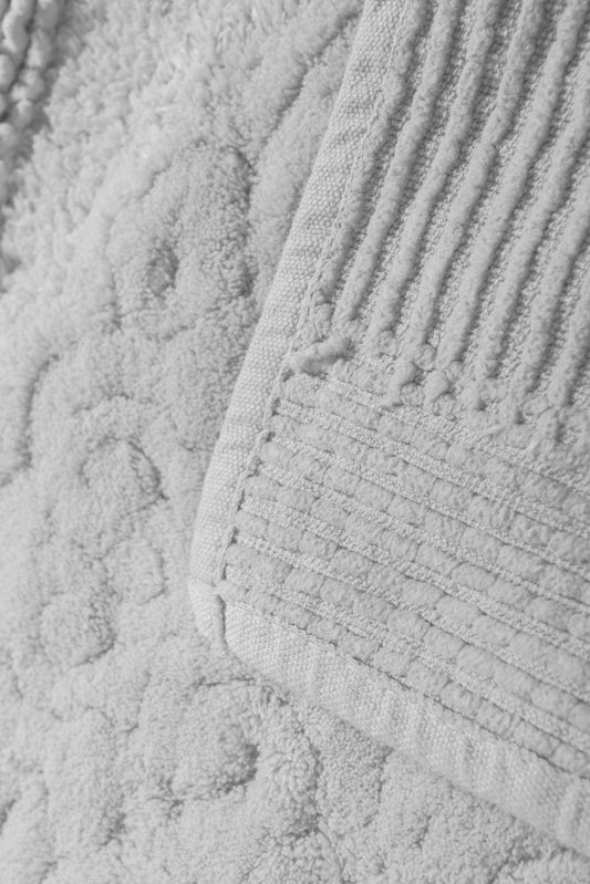 Kupaonski set tepiha PIANTE bijeli 2 kom, Piante - Ecru