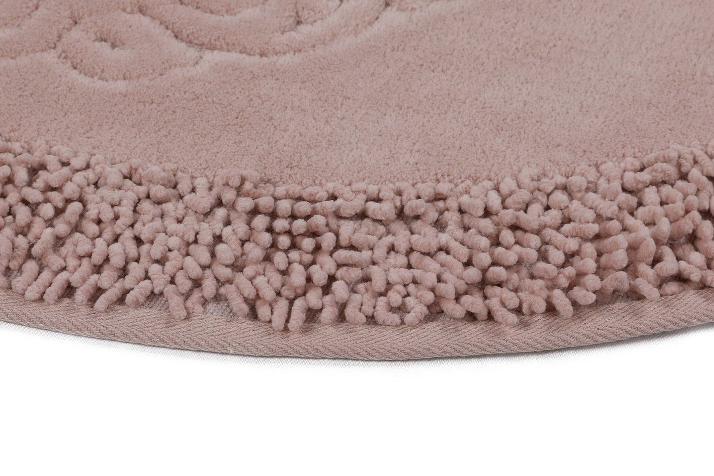 Kupaonski set tepiha PIANTE oval rozi 2 kom, Piante Oval - Pink