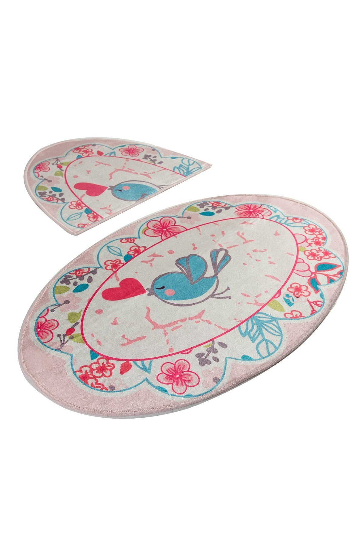 Set kupaonskih prostirki (2 komada) Bemol Oval