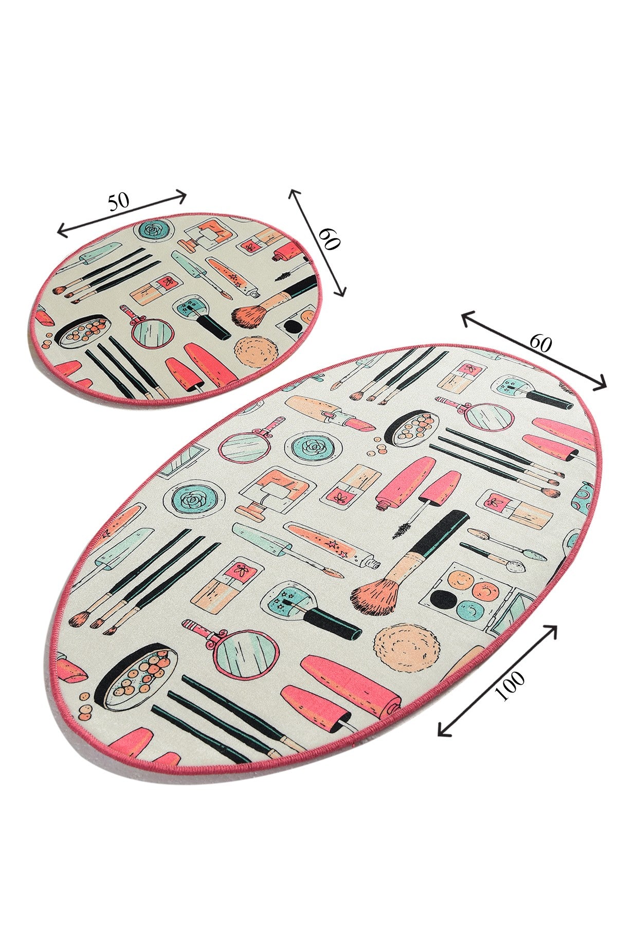 Set kupaonskih prostirki (2 komada) Make Up Djt