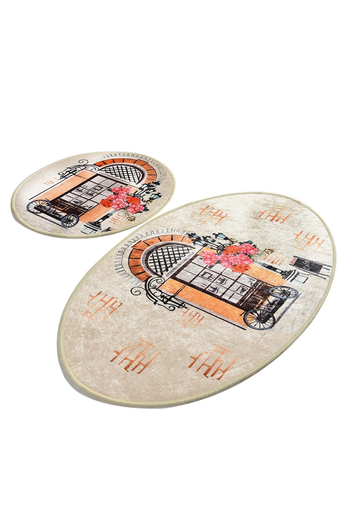 Set kupaonskih prostirki (2 komada) Cafe Djt