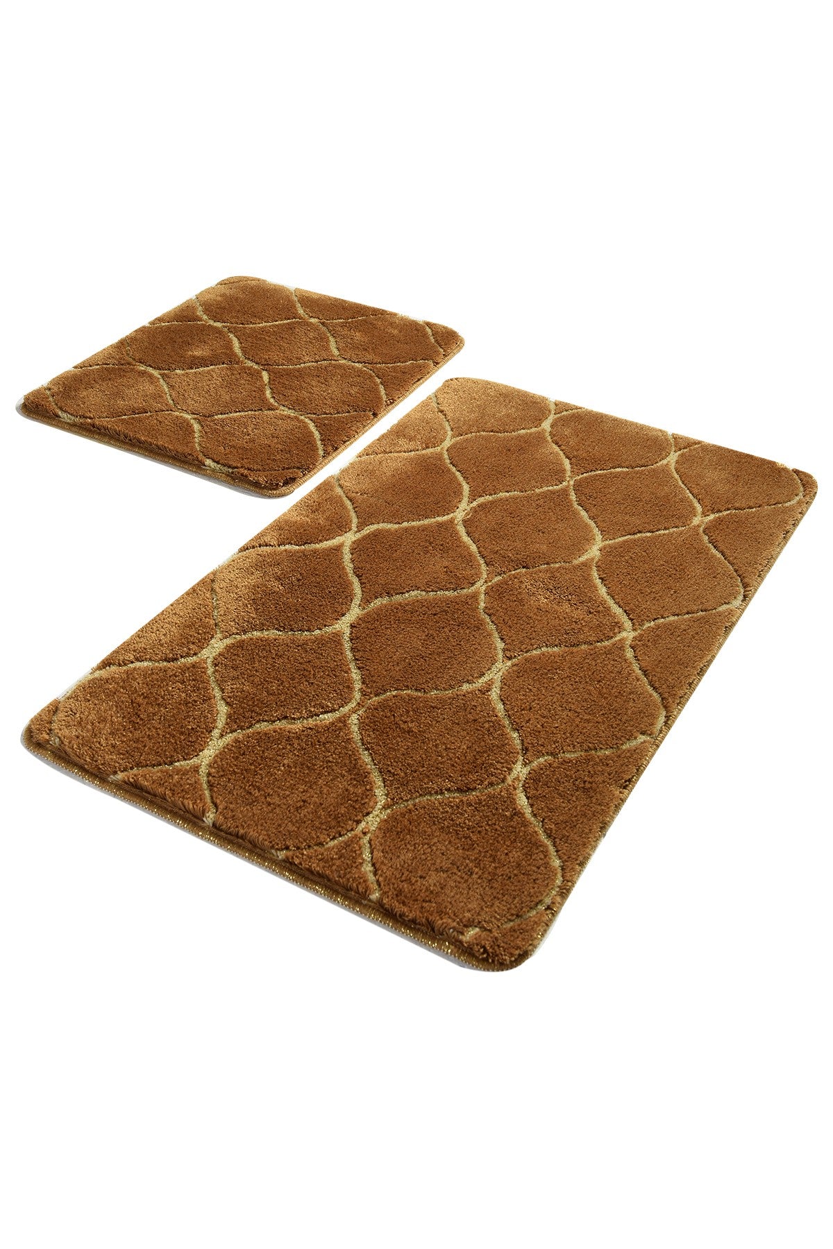Set akrilnih kupaonskih prostirača (2 komada) Infinity - Caramel