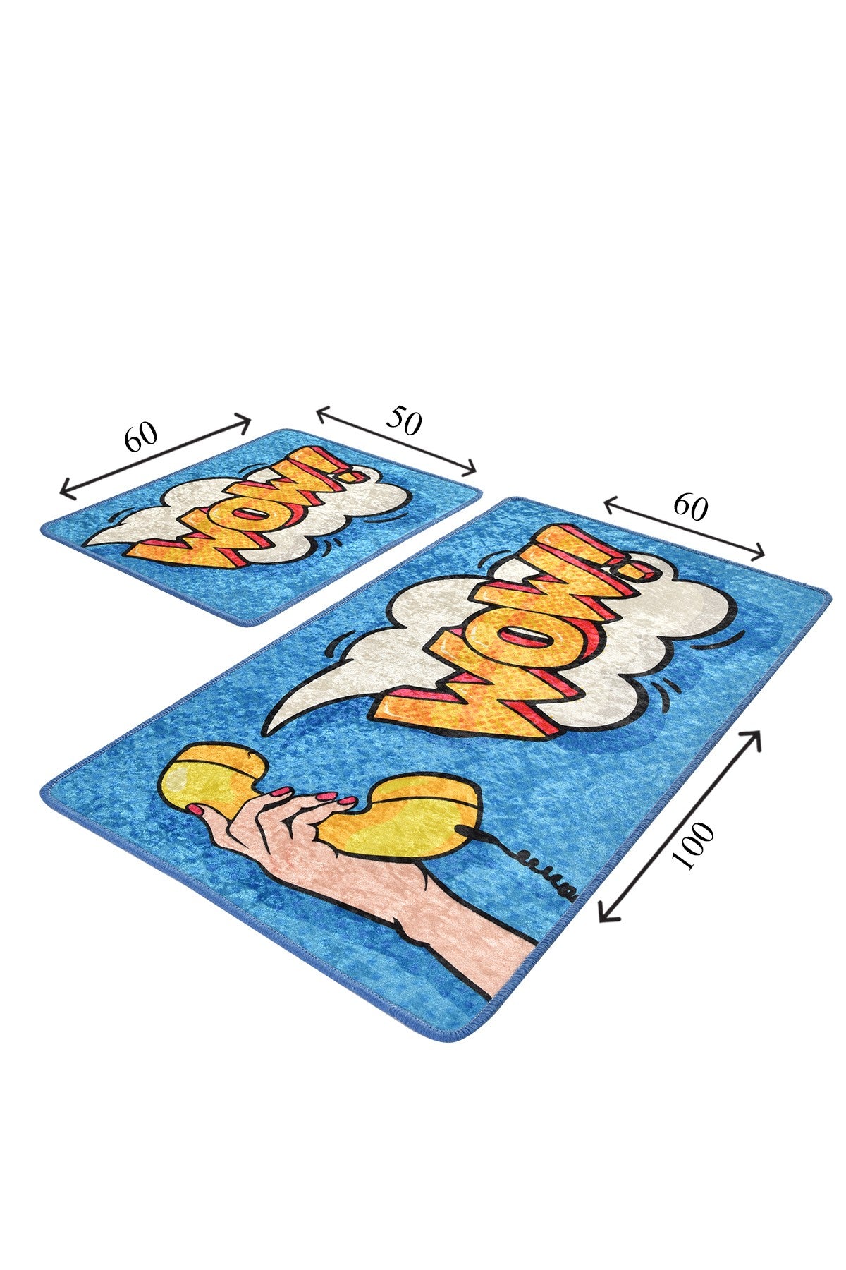 Set kupaonskih prostirki (2 komada) Wow
