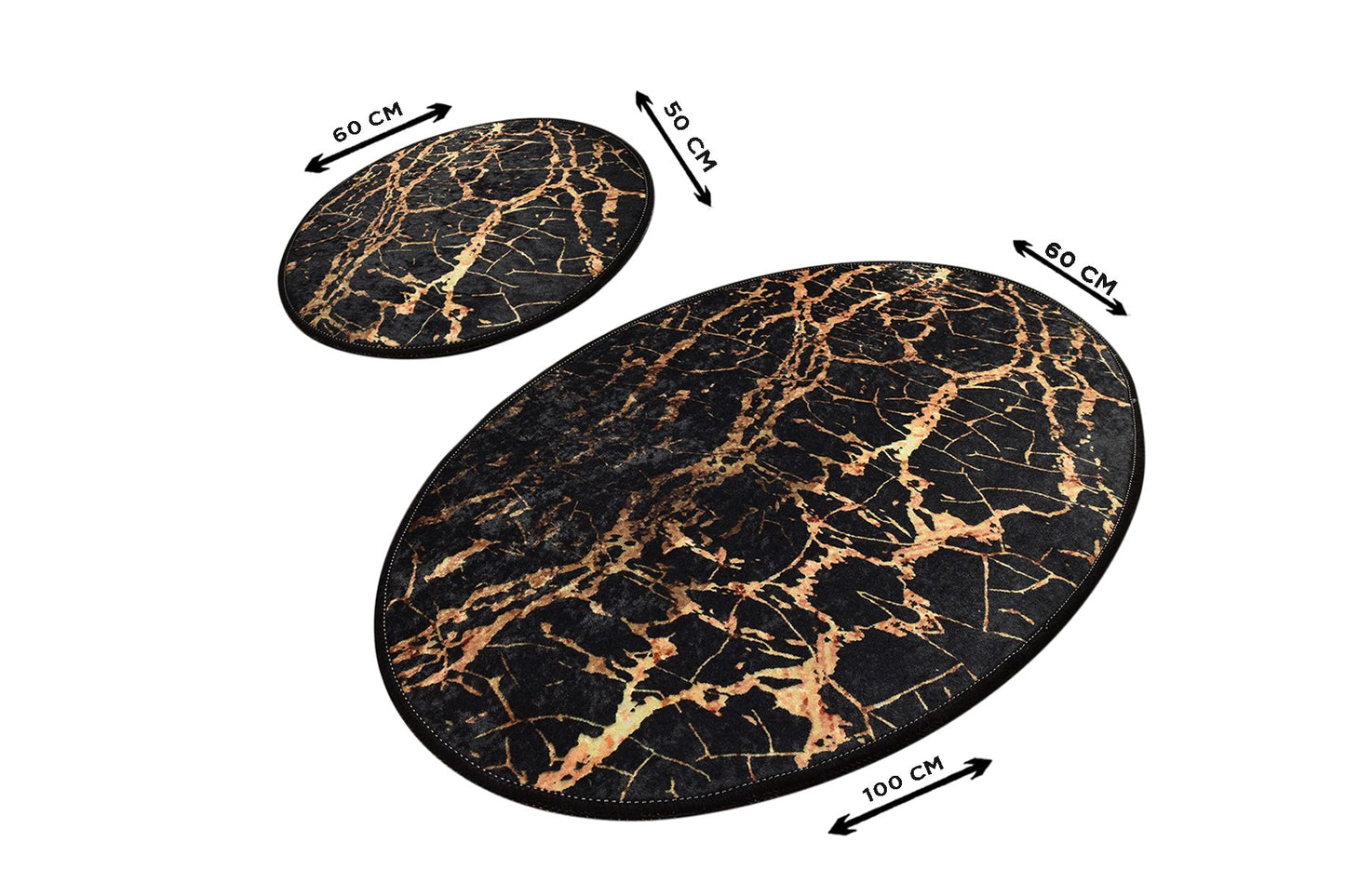 Kupaonski set  tepiha MARBLE  2 komada, Goldes
