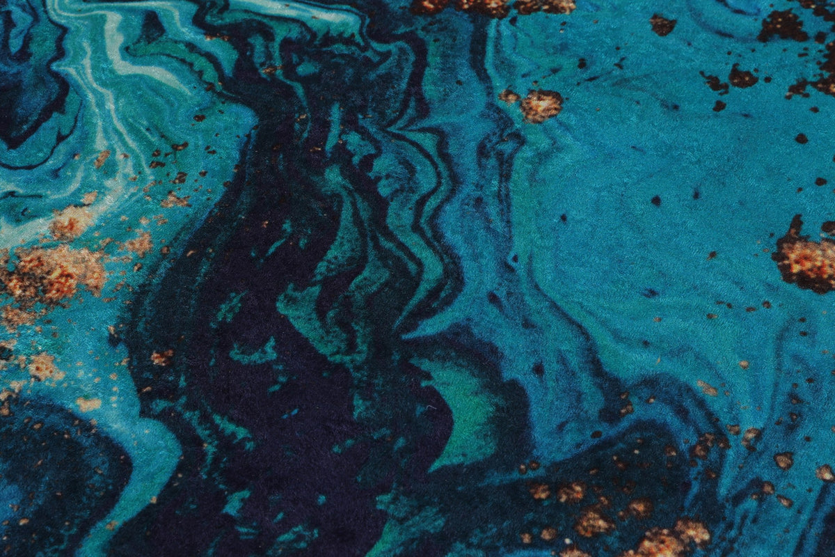 Kupaonski tepisi u setu (2 komada), Marbling