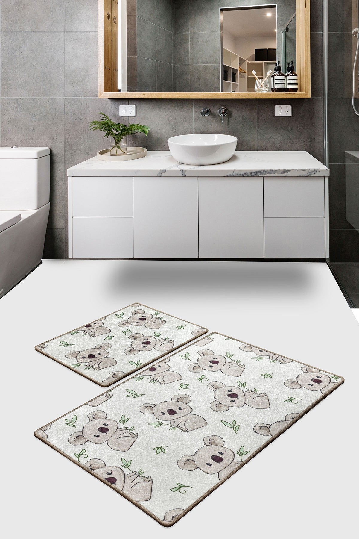 Set kupaonskih prostirki (2 komada) Koala
