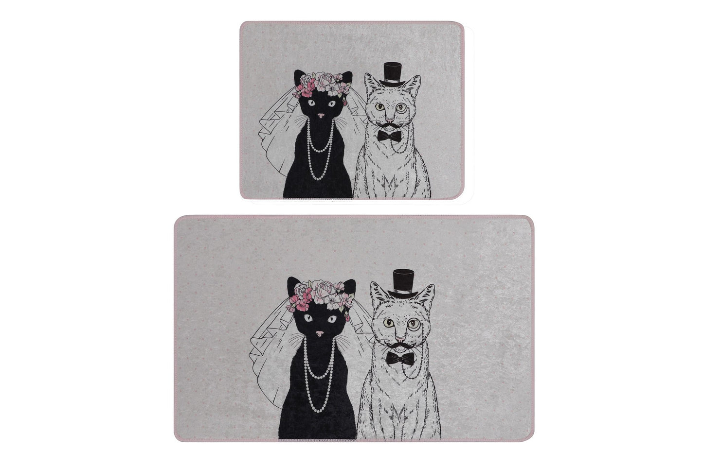 Set kupaonskih prostirki (2 komada) Wedding