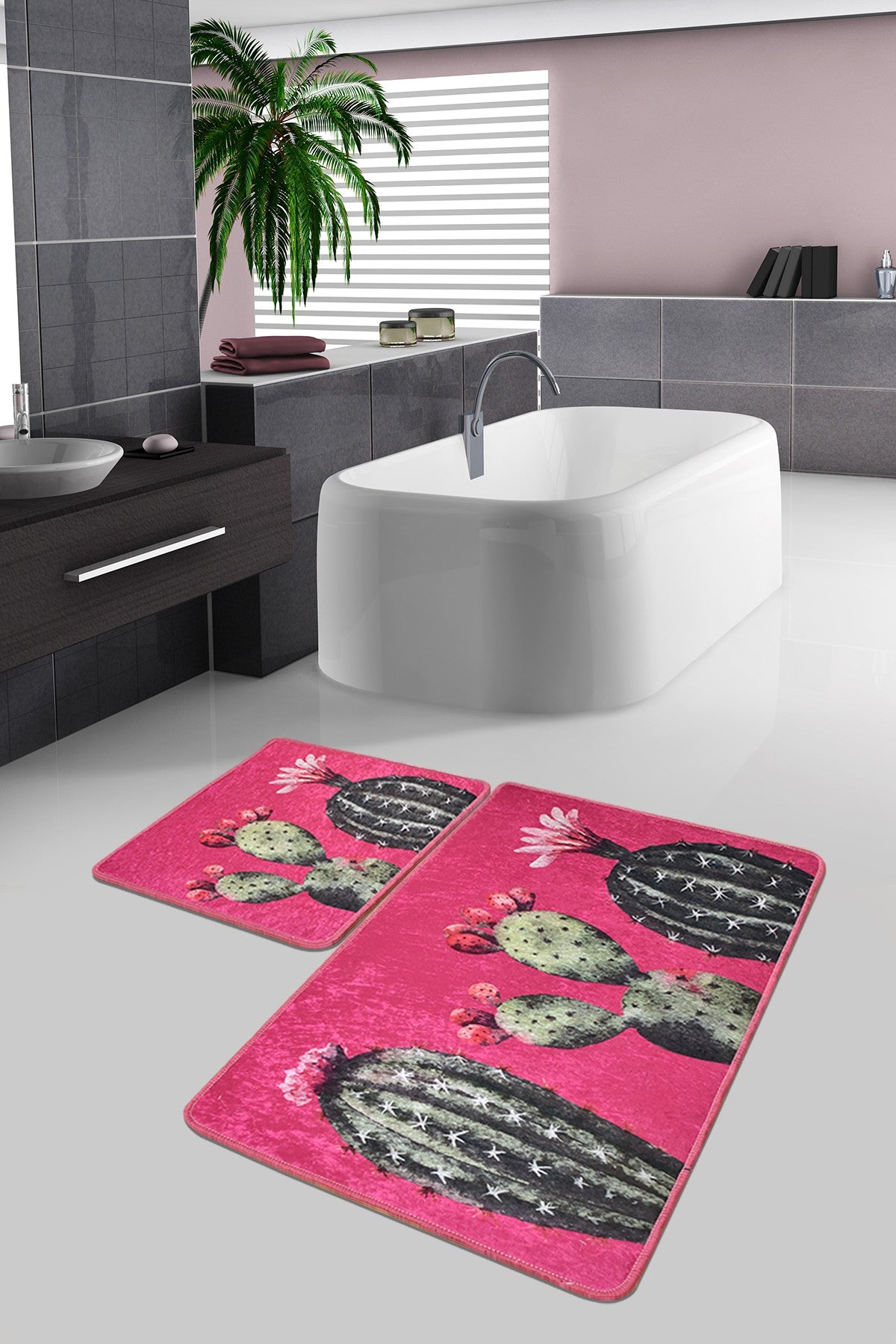 Set kupaonskih prostirki (2 komada) Cacto