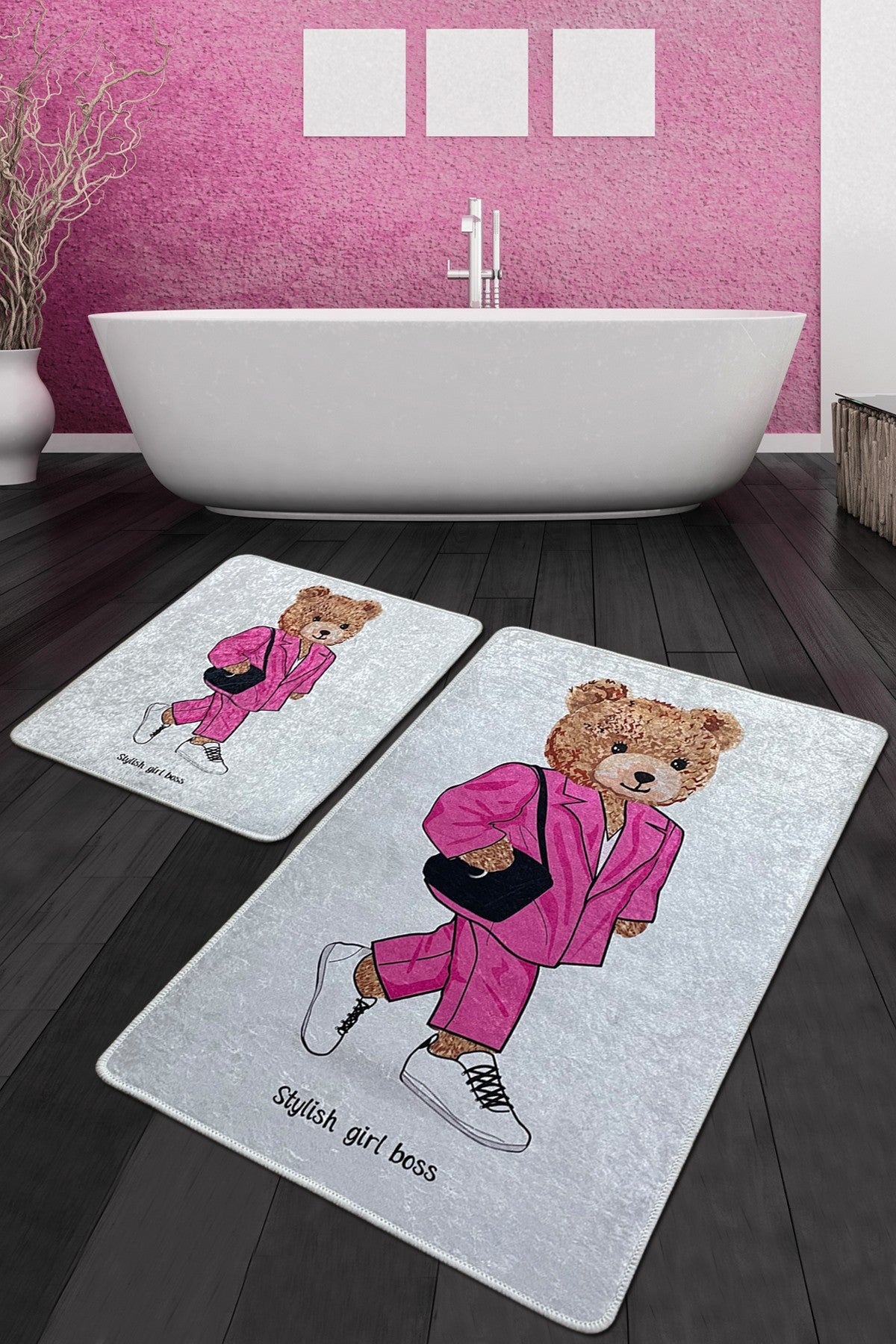 Set kupaonskih prostirki (2 komada) Boss Girl Djt