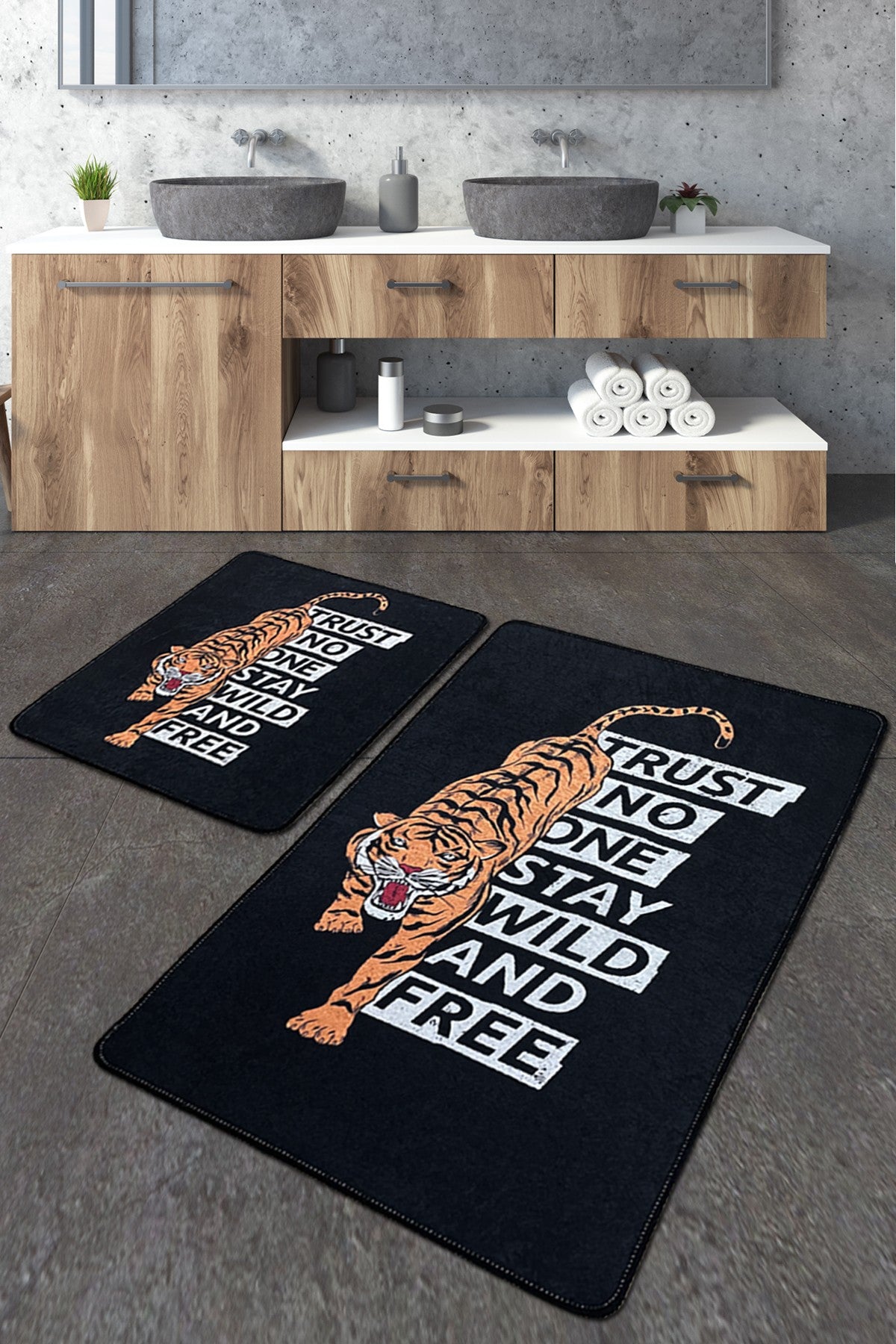 Set kupaonskih prostirki (2 komada) Trust Djt
