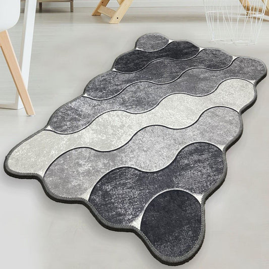 Tepih kupaonski, Circle - Grey